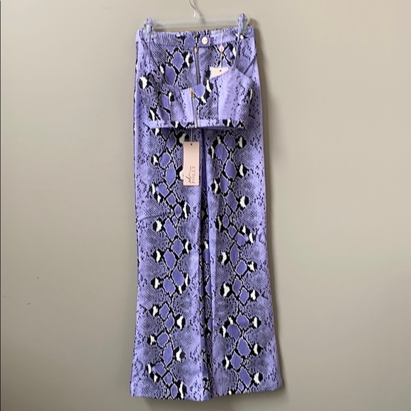 Oh Polly Pants - Oh Polly two-piece pleather set